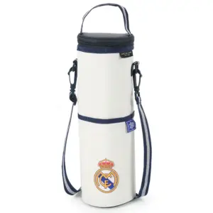 Real Madrid Drinkfleshoes 11x11x32 Cm Blauw