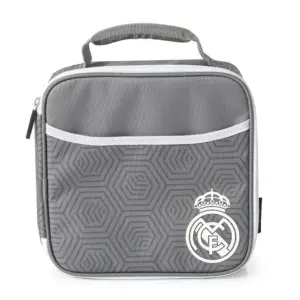 Real Madrid Zachte Draagbare Koeler 21.0×9.5×21.6 Cm Grijs