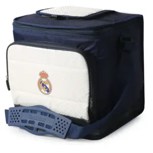 Real Madrid Zachte Draagbare Koeler 29.5×22.0x27.5 Cm Blauw