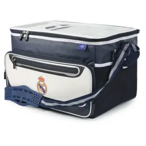 Real Madrid Zachte Draagbare Koeler 44.5×33.0x30.5 Cm Blauw