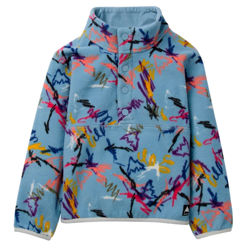 Burton Cinder Anorak Sweatshirt Met Halve Rits Scribble