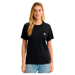 Burton Colfax T-shirt Met Korte Mouwen Zwart