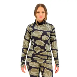 Burton Midweight Long Neck Lange Mouwen Basislaag Graffiti Camo