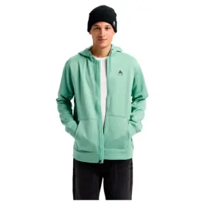 Burton Oak Fleece Met Volledige Rits Soft Sage Heather
