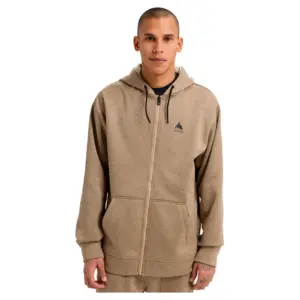 Burton Oak Fleece Met Volledige Rits Summit Taupe Heather