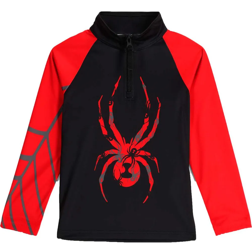 Spyder Bug Sweatshirt Met Halve Rits Volcano