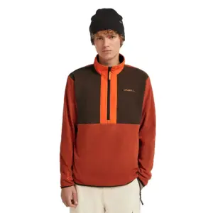 O´neill Fwc Cruz Triple Fleece Met Volledige Rits Coffee Bean Colour Block