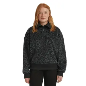 O´neill Must-have Fleece Met Halve Rits Zwart