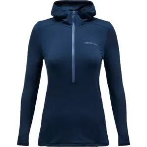 Peak Performance Light Fleece Met Kap Blauw