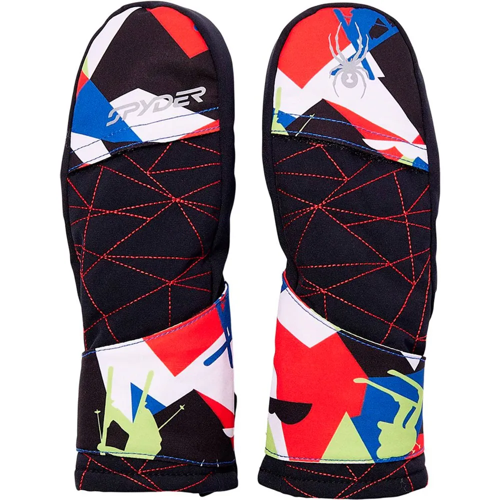 Spyder Cubby Ski Handschoenen Rood