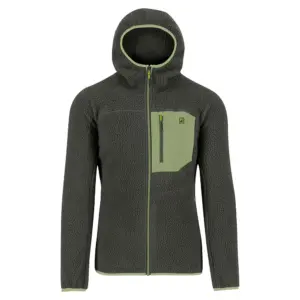 Karpos Moiazza Retrò Fleece Met Volledige Rits Deep Depths / Tarragon
