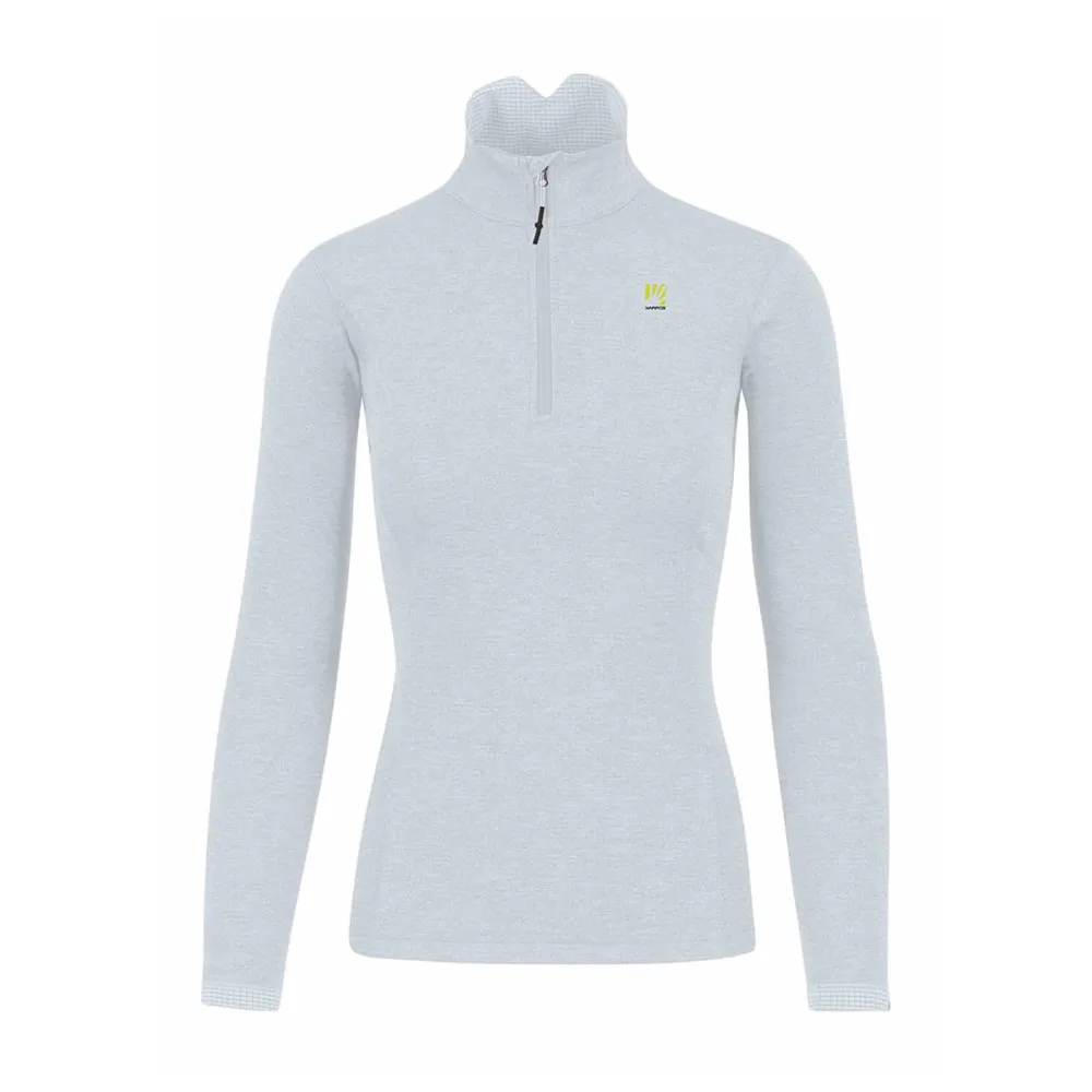 Karpos Pizzocco Fleece Met Halve Rits Wit