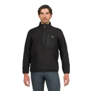 Karpos Rocchetta Fleece Met Halve Rits Zwart