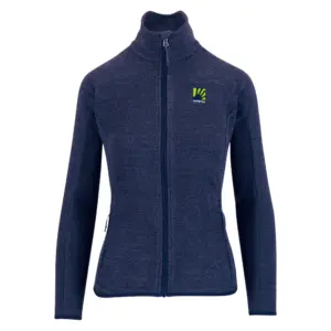 Karpos Rosetta Fleece Met Volledige Rits Blauw