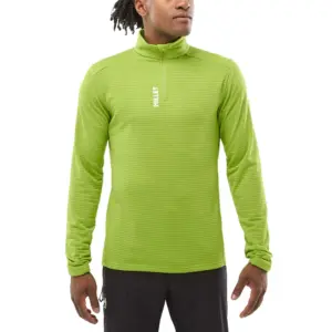 Millet Intense Fleece Met Halve Rits Groen