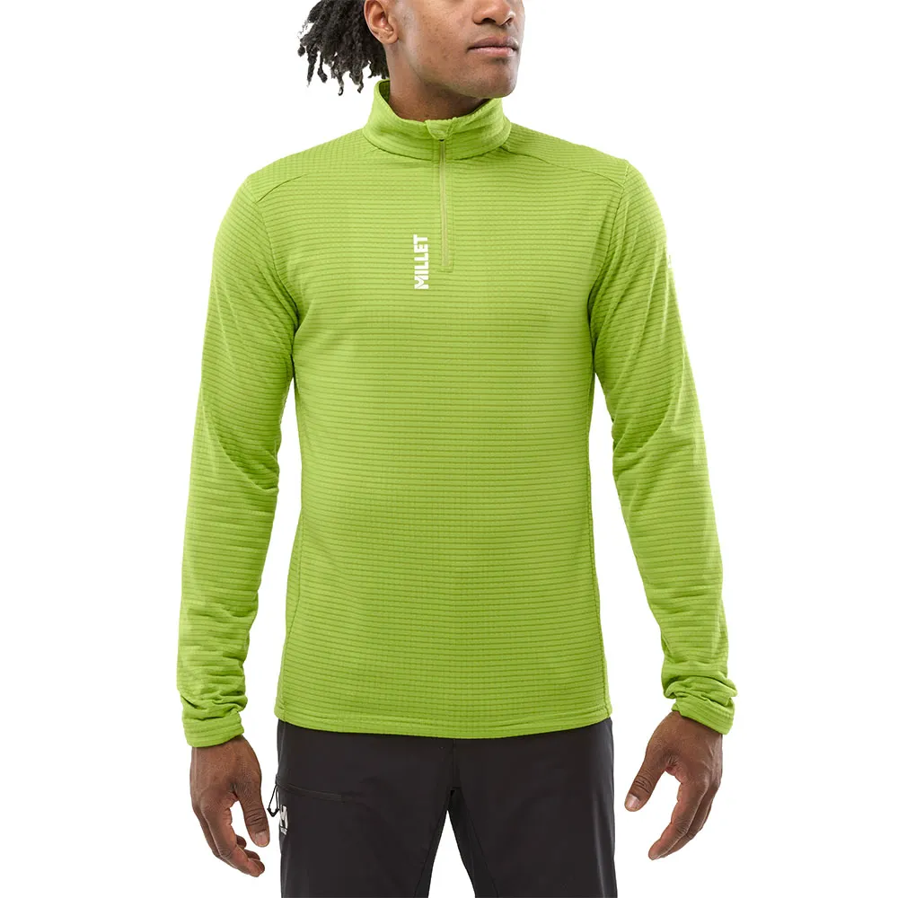 Millet Intense Fleece Met Halve Rits Groen
