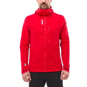 Millet Pierra Ment Fleece Met Volledige Rits Rood