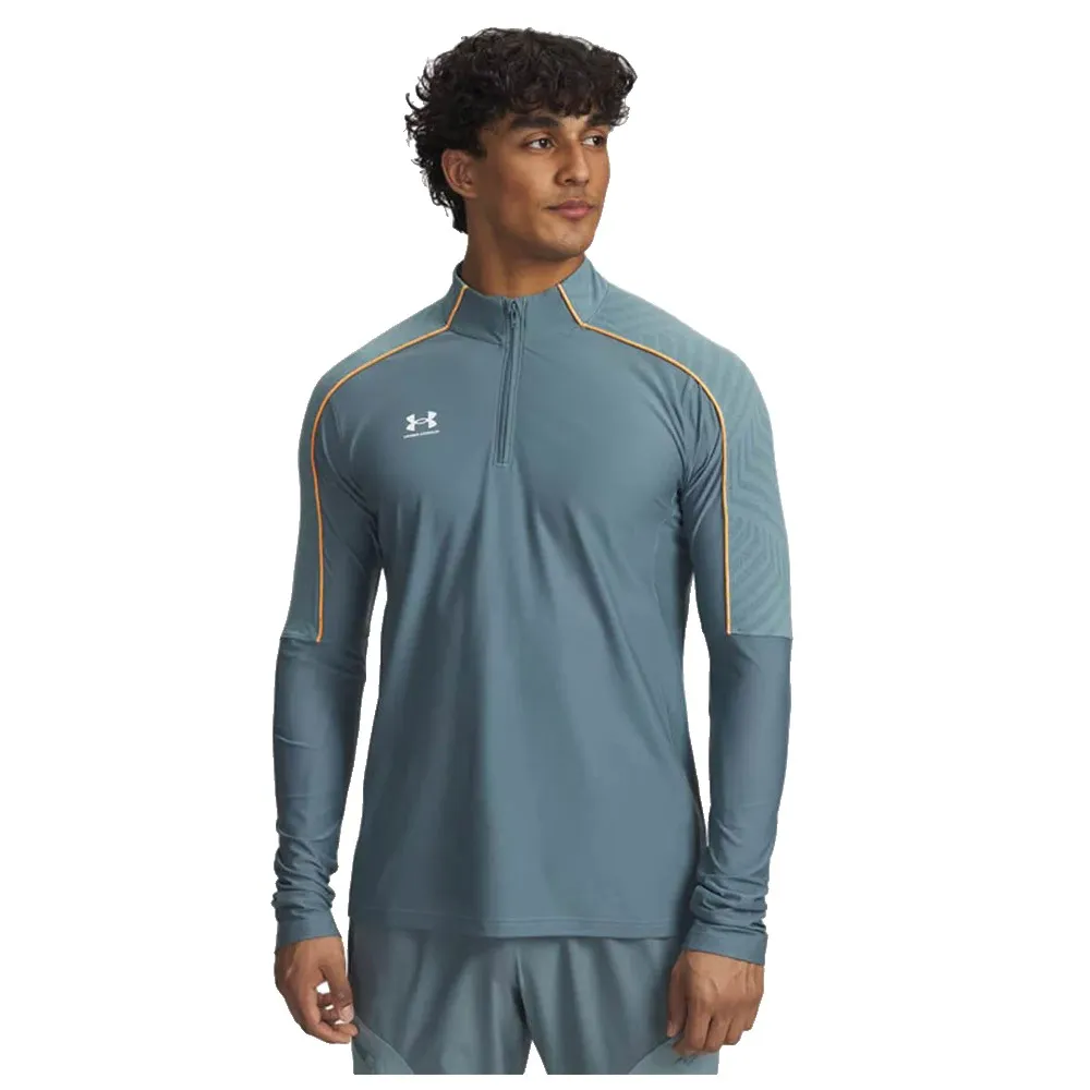Under Armour Challenger Pro Lange Mouwen Basislaag Blauw