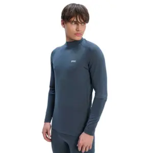 Poc Merino Mock Neck Lange Mouwen Basislaag Grijs