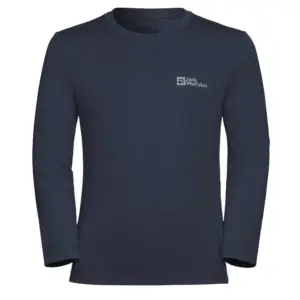 Jack Wolfskin Actamic T-shirt Met Lange Mouwen Midnight Sky