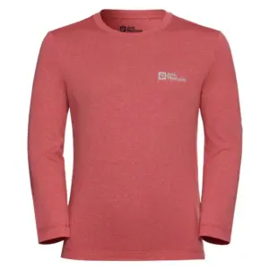 Jack Wolfskin Actamic T-shirt Met Lange Mouwen Koraal
