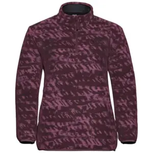 Jack Wolfskin Big Sky Sweatshirt Met Halve Rits Raisin