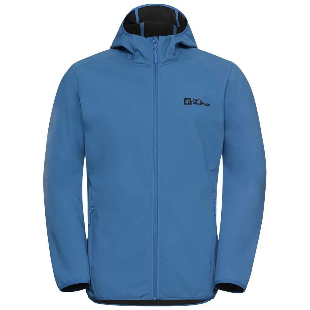 Jack Wolfskin Bornberg Softshelljack Blauw