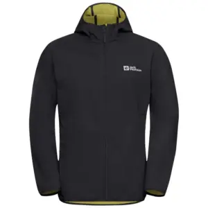 Jack Wolfskin Bornberg Softshelljack Phantom / Chartreuse