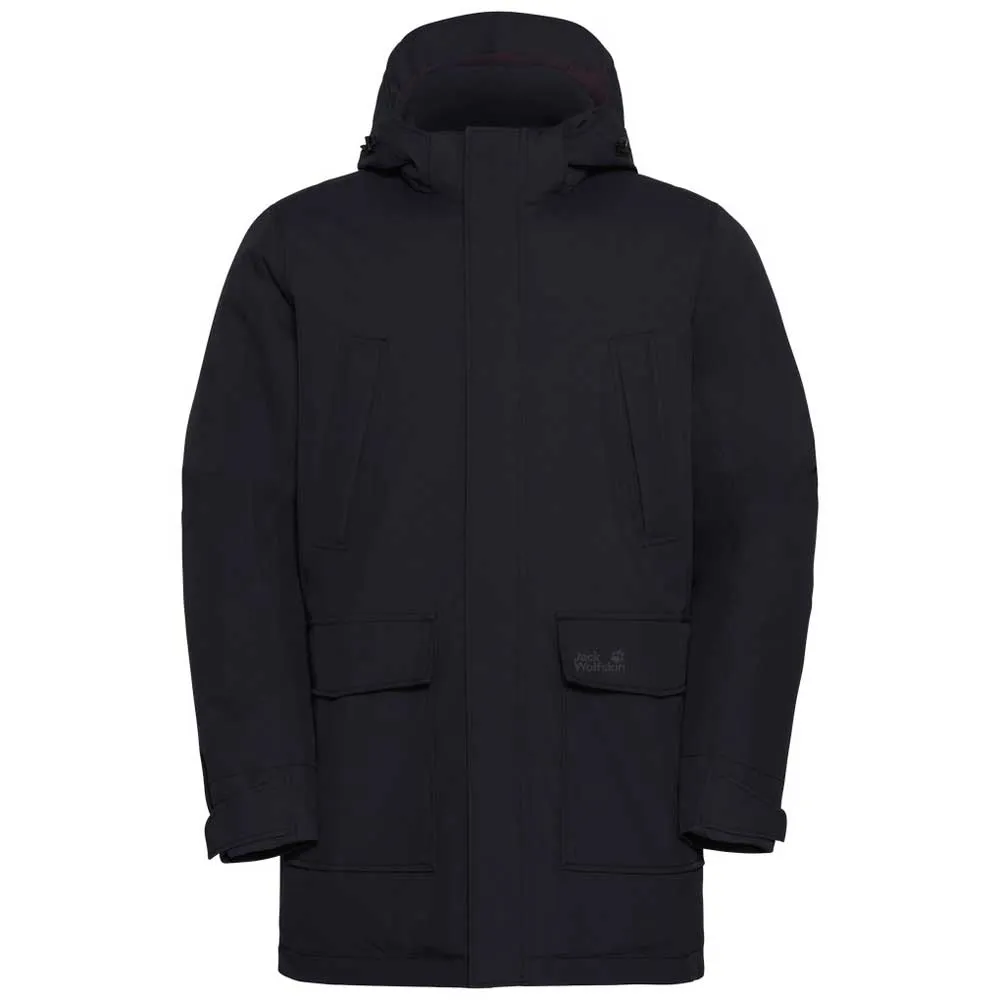 Jack Wolfskin Canyon Shield Parka Blauw