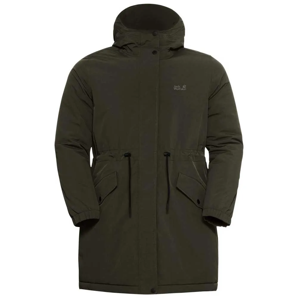 Jack Wolfskin Chilly Frost Parka Obsidian Moss