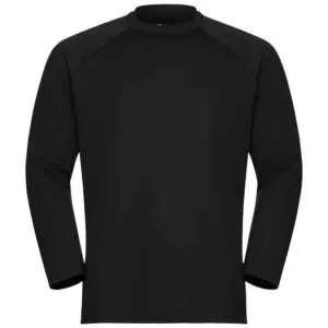 Jack Wolfskin Daily Ease T-shirt Met Lange Mouwen Zwart