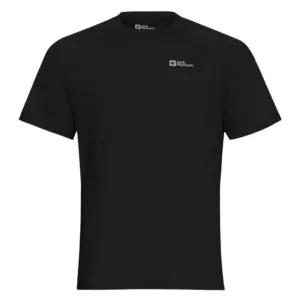 Jack Wolfskin Prelight Swift T-shirt Met Korte Mouwen Zwart