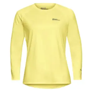 Jack Wolfskin Prelight Swift T-shirt Met Lange Mouwen Lemon Ice