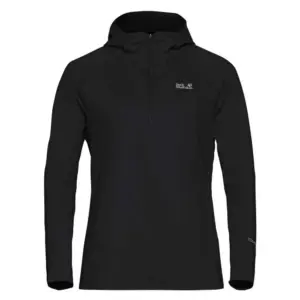 Jack Wolfskin Prelight Trail Hoodie Zwart