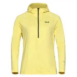 Jack Wolfskin Prelight Trail Hoodie Lemon Ice