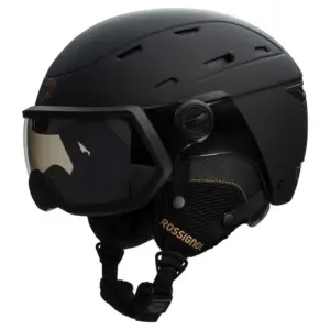 Rossignol Allspeed Visor Impacts Photochromic Helm Met Vizier Zwart