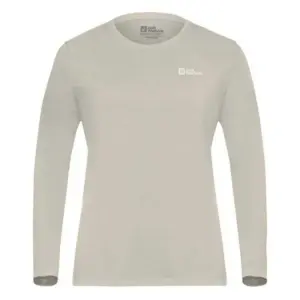 Jack Wolfskin Vonnan T-shirt Met Lange Mouwen Pale Sand