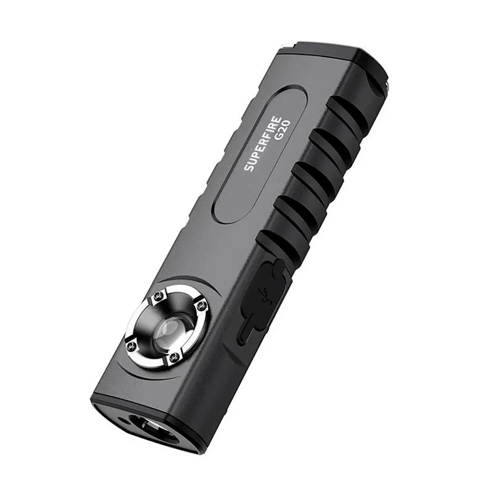 Superfire Multifunction G20 470lm Usb Zaklamp Zwart