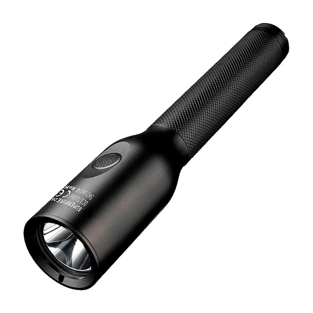 Superfire D6 Zaklamp Zwart