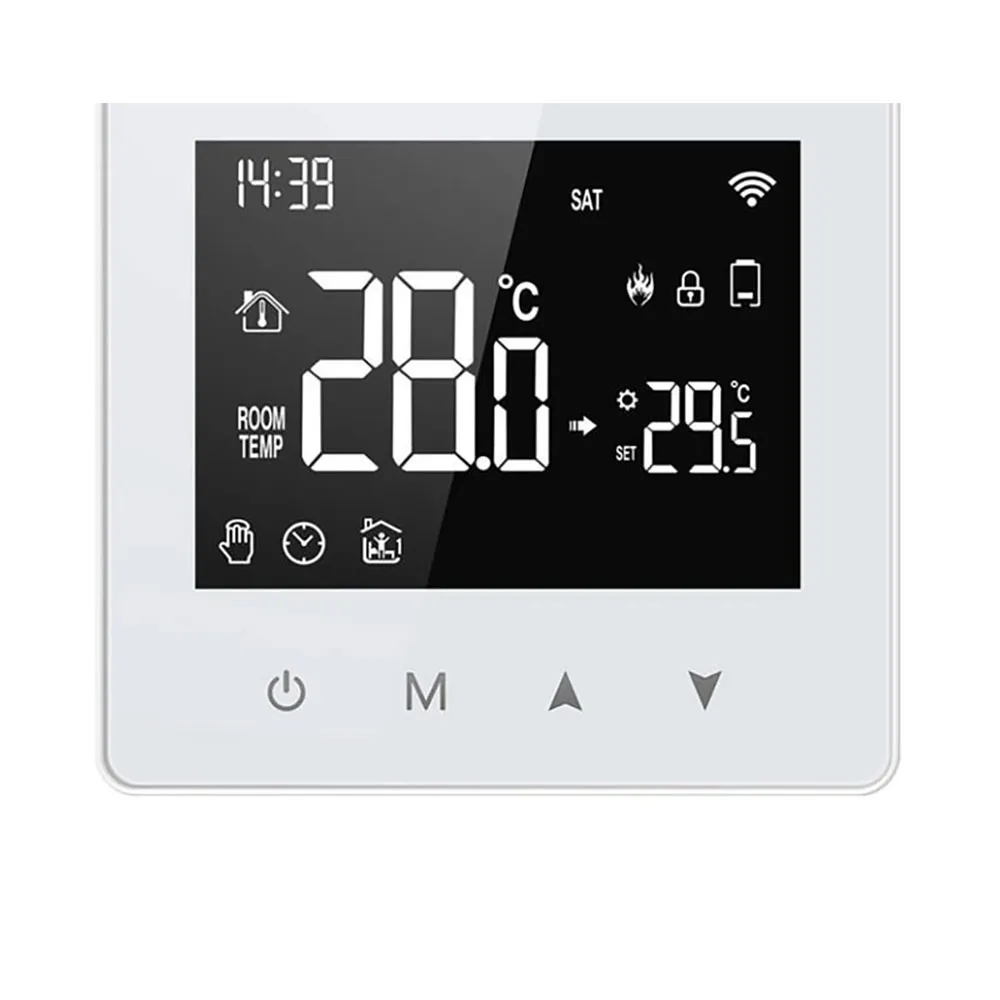 Avatto Zwt198 Zigbee Tuya Slimme Thermostaat Wit