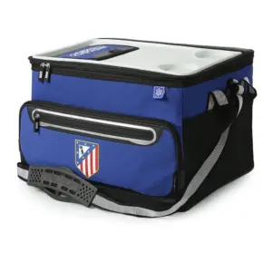 Atletico De Madrid Zachte Draagbare Koeler 50 Blikjes Blauw