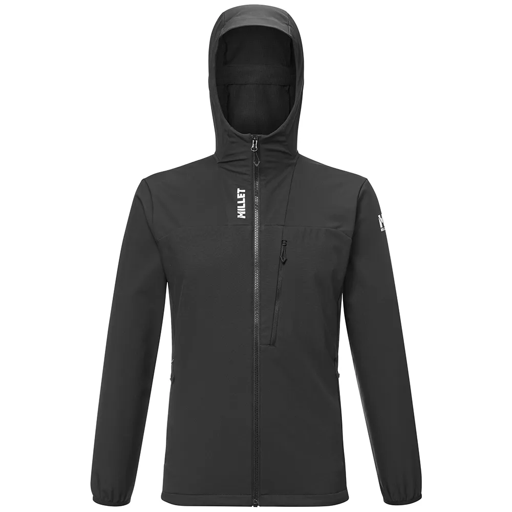 Millet Seneca Shield Softshelljack Zwart