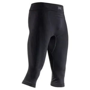 X-bionic Mightywool 3/4 Basislaag Broek Zwart