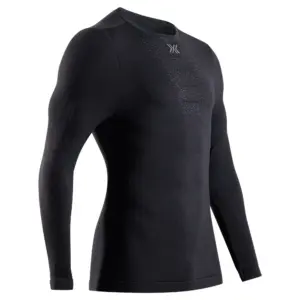X-bionic Mightywool Lange Mouwen Basislaag Zwart