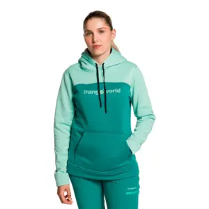 Trangoworld Poppi V02 Hoodie Dark Aqua / Aqua