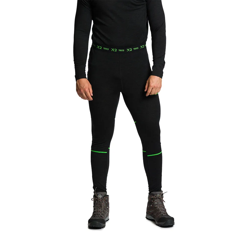 Trangoworld Trx2 Wool Evo Basislaagbroek Zwart