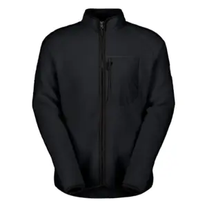 Scott Defined Heritage Pile Fleece Met Volledige Rits Zwart
