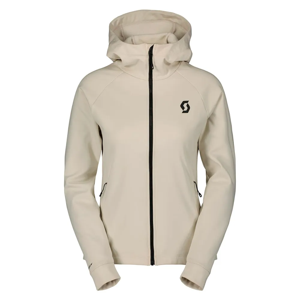 Scott Defined Warm Fleece Met Volledige Rits Wit