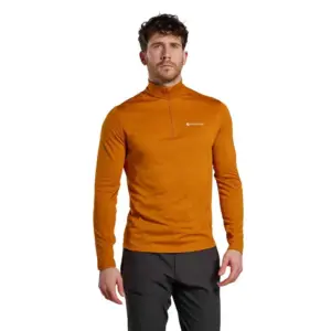 Montane Dart Sweatshirt Met Halve Rits Amber