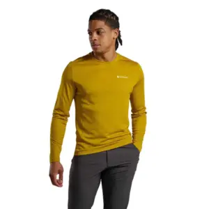 Montane Dart T-shirt Met Lange Mouwen Goud
